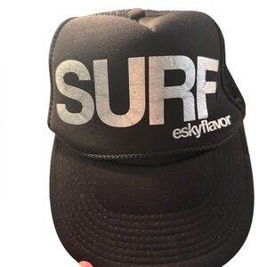 Esky Flavor "Surf" Snapback Hat- Black/Silver- OS